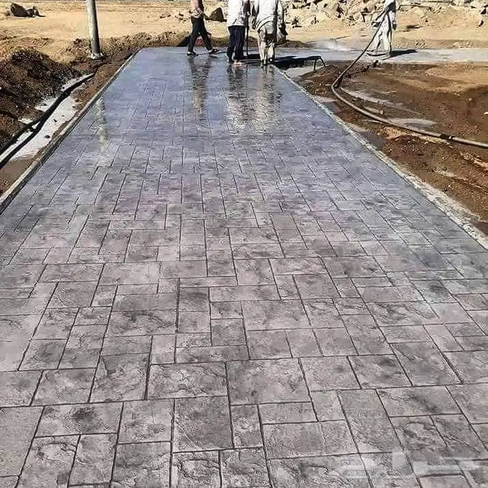 معلم صبة مروحة صبة مطبوعة أرضيات الايبوكسي 13