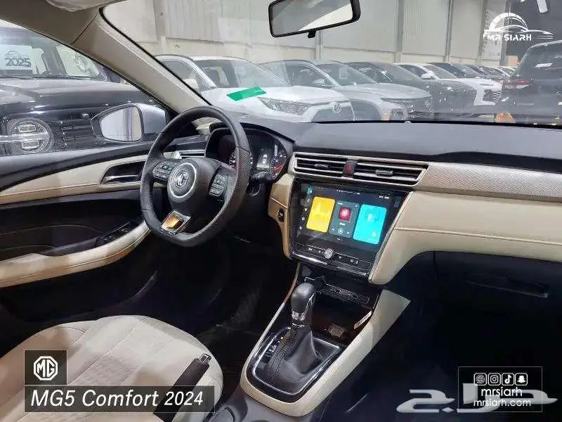 ام جي MG5 نص فل2024 1