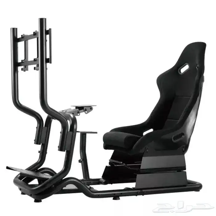 كرسي جيمنج مع قاعدة شاشة (F1) gaming chair with stand 0
