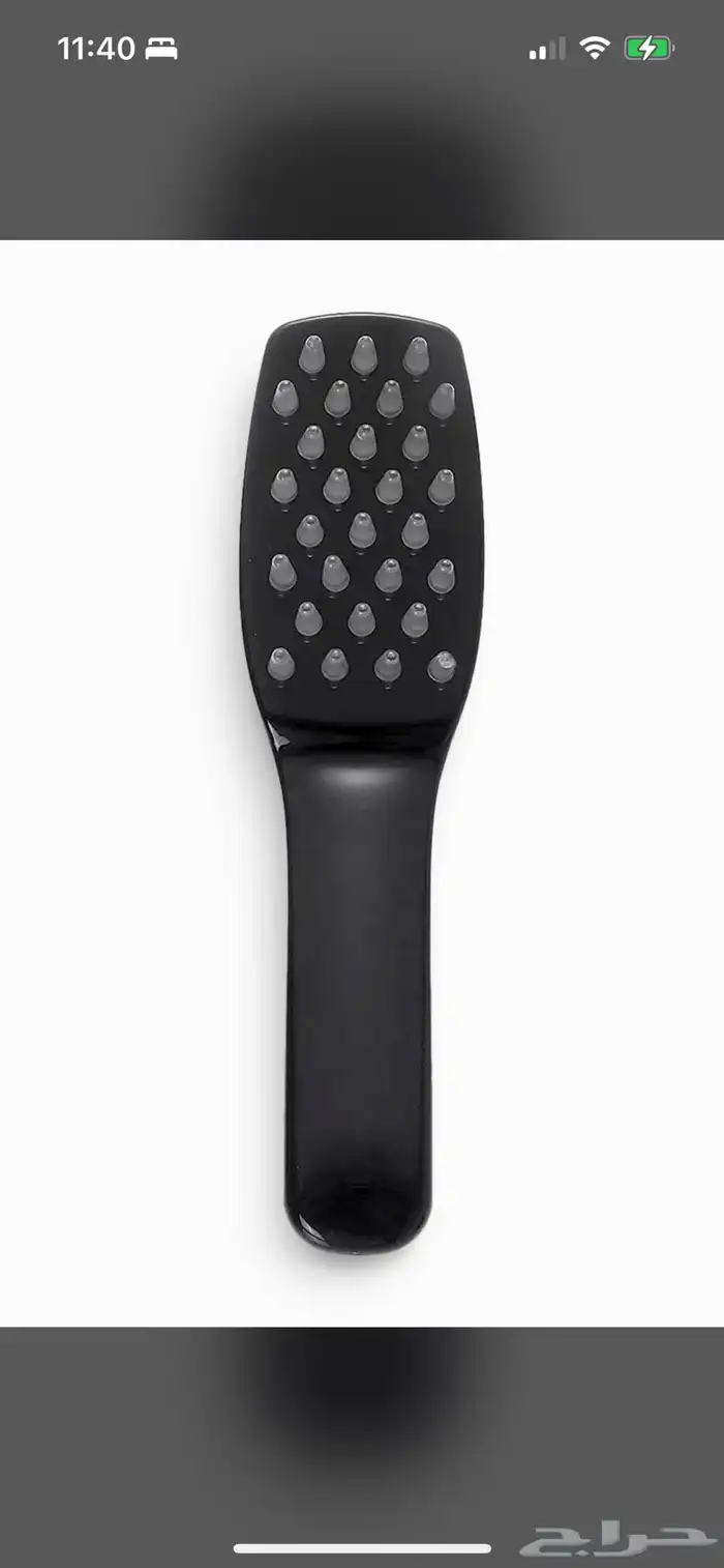 فرشاة شعر لتحفيز فروة الرأس بضوء LED 4