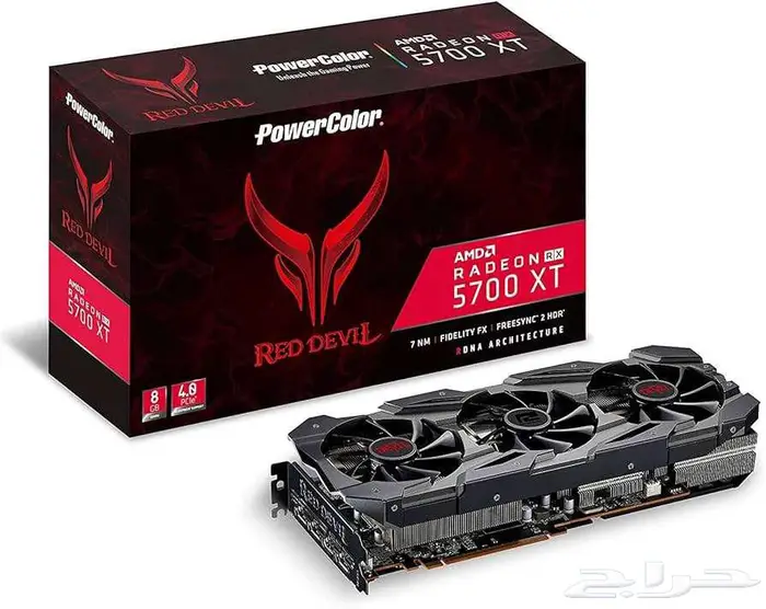 كرت شاشة PowerColor RX 5700 XT للبيع 1
