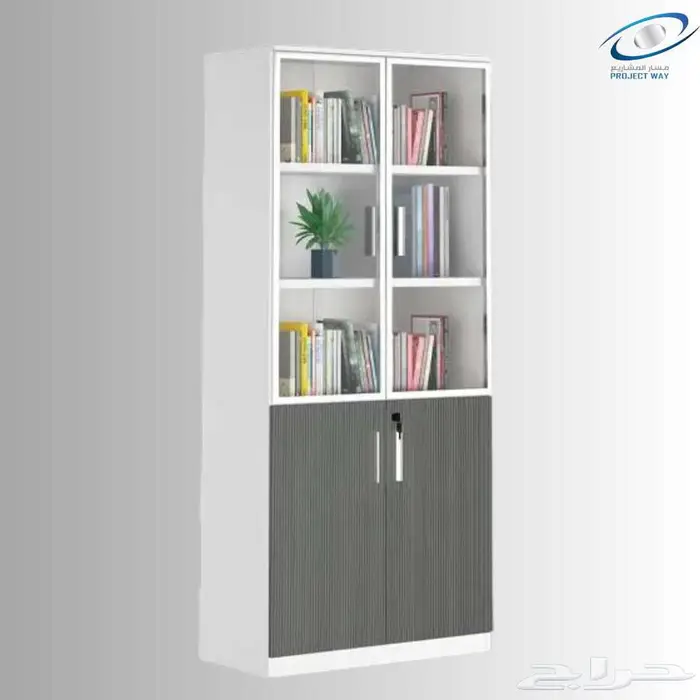 دولايب مكتبية أنيقة   تصنيع محلي بجودة عالية 7