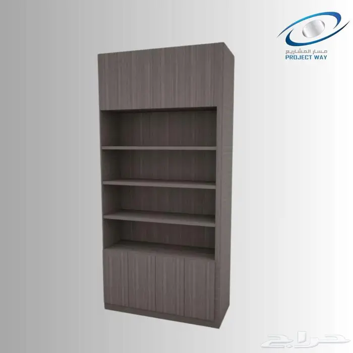 دولايب مكتبية أنيقة   تصنيع محلي بجودة عالية 15