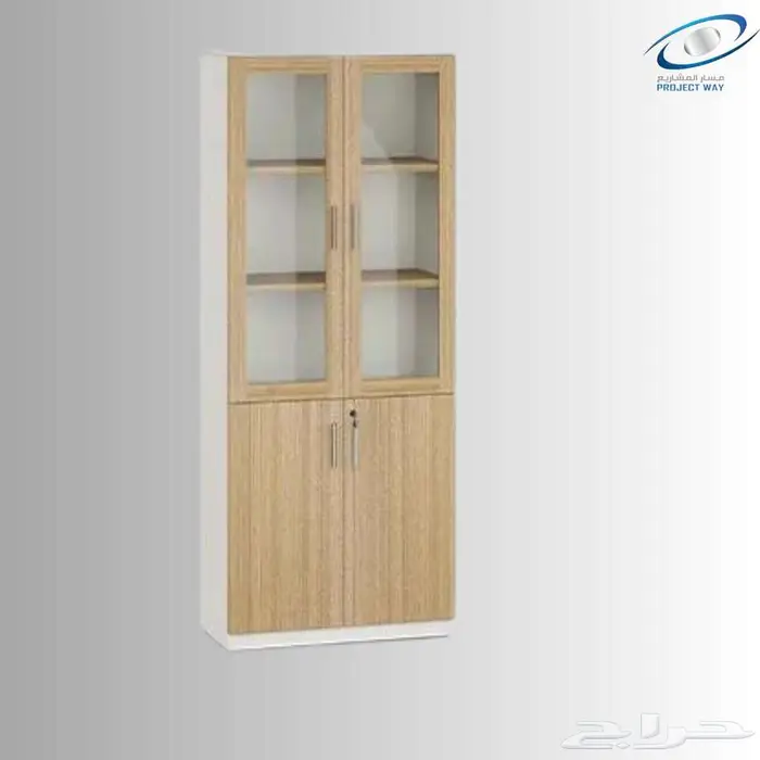 دولايب مكتبية أنيقة   تصنيع محلي بجودة عالية 0