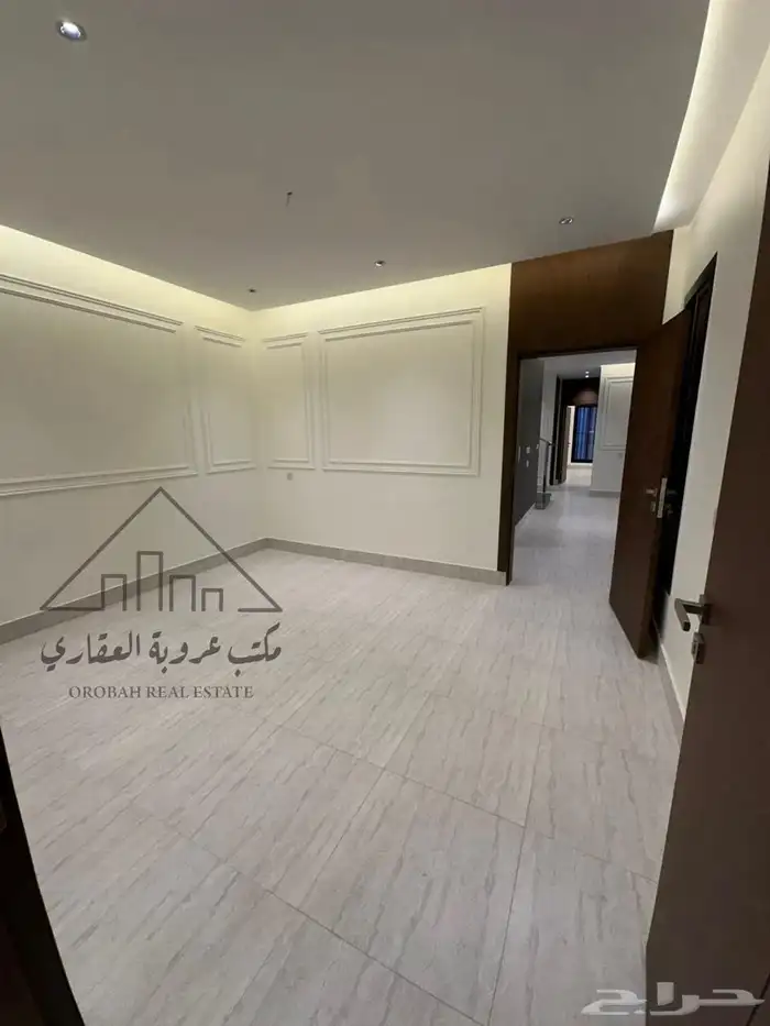 فيلا روف ارضي للبيع حي المروج 9