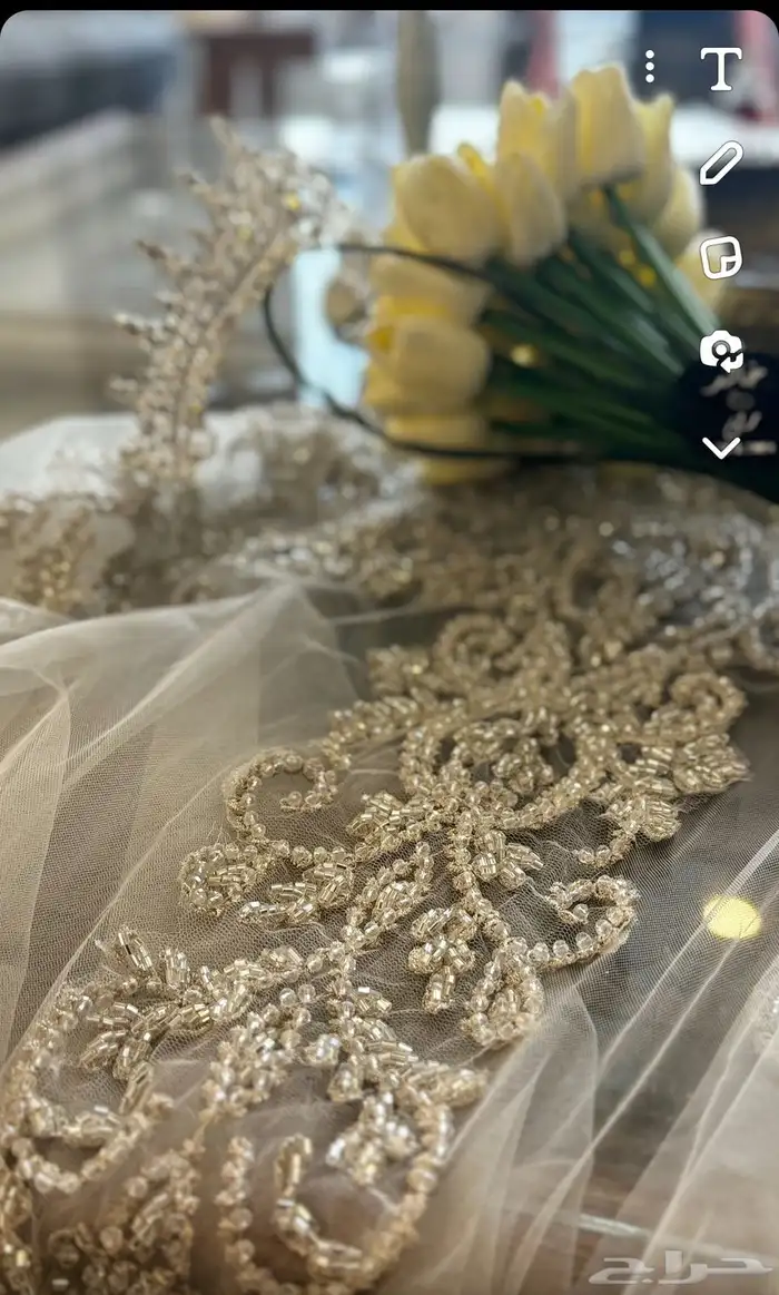 فستان زواج يبرق ويرعد 0