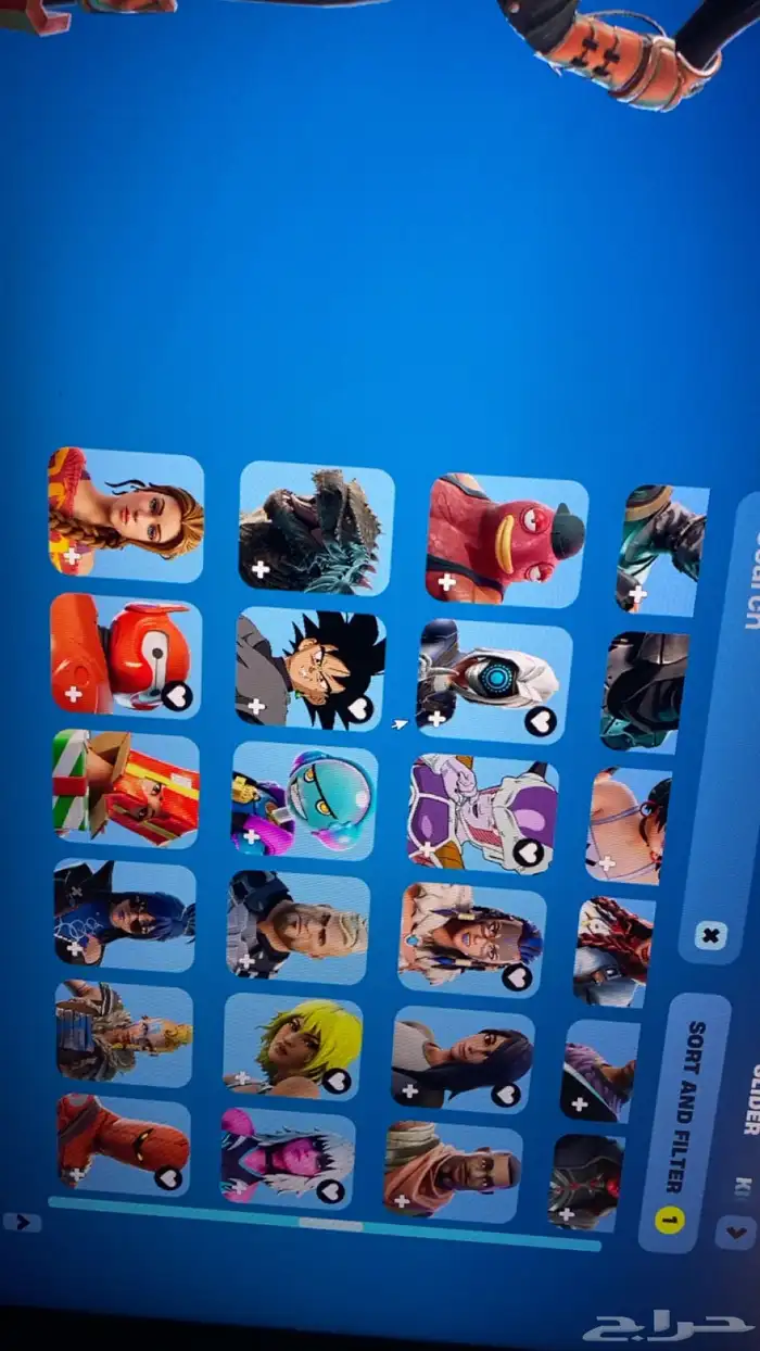 حساب فورت للبيع PC فقط دخول ايبك فقط 8