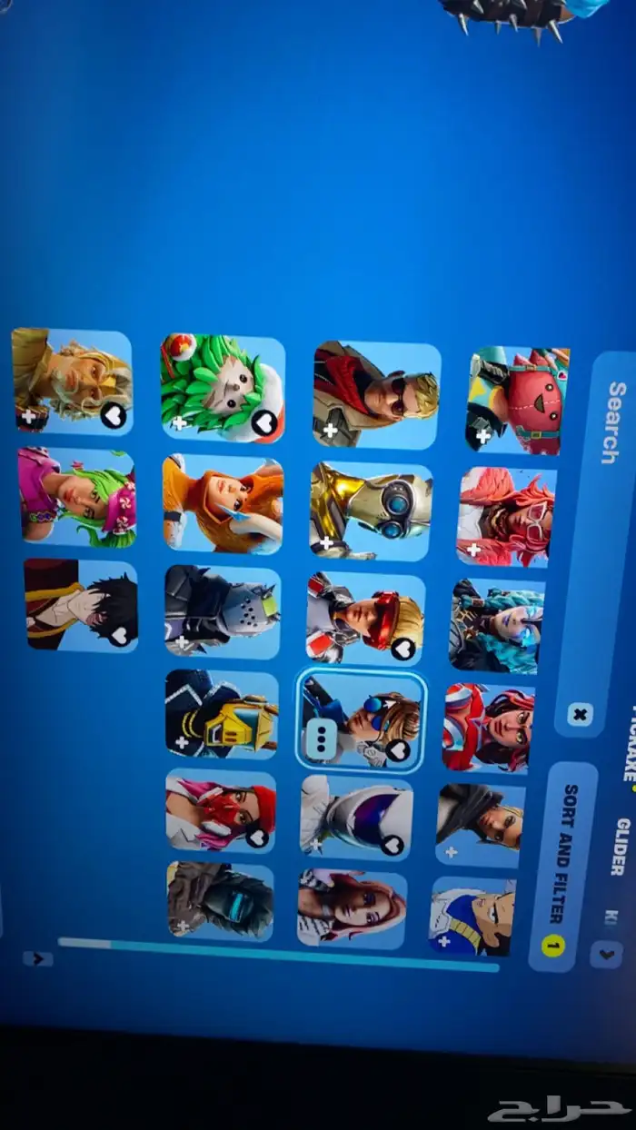 حساب فورت للبيع PC فقط دخول ايبك فقط 18