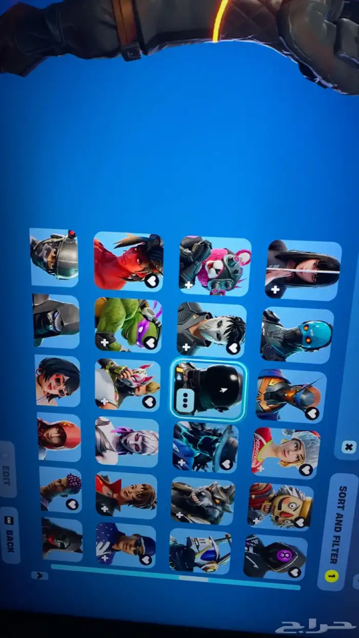 حساب فورت للبيع PC فقط دخول ايبك فقط 7