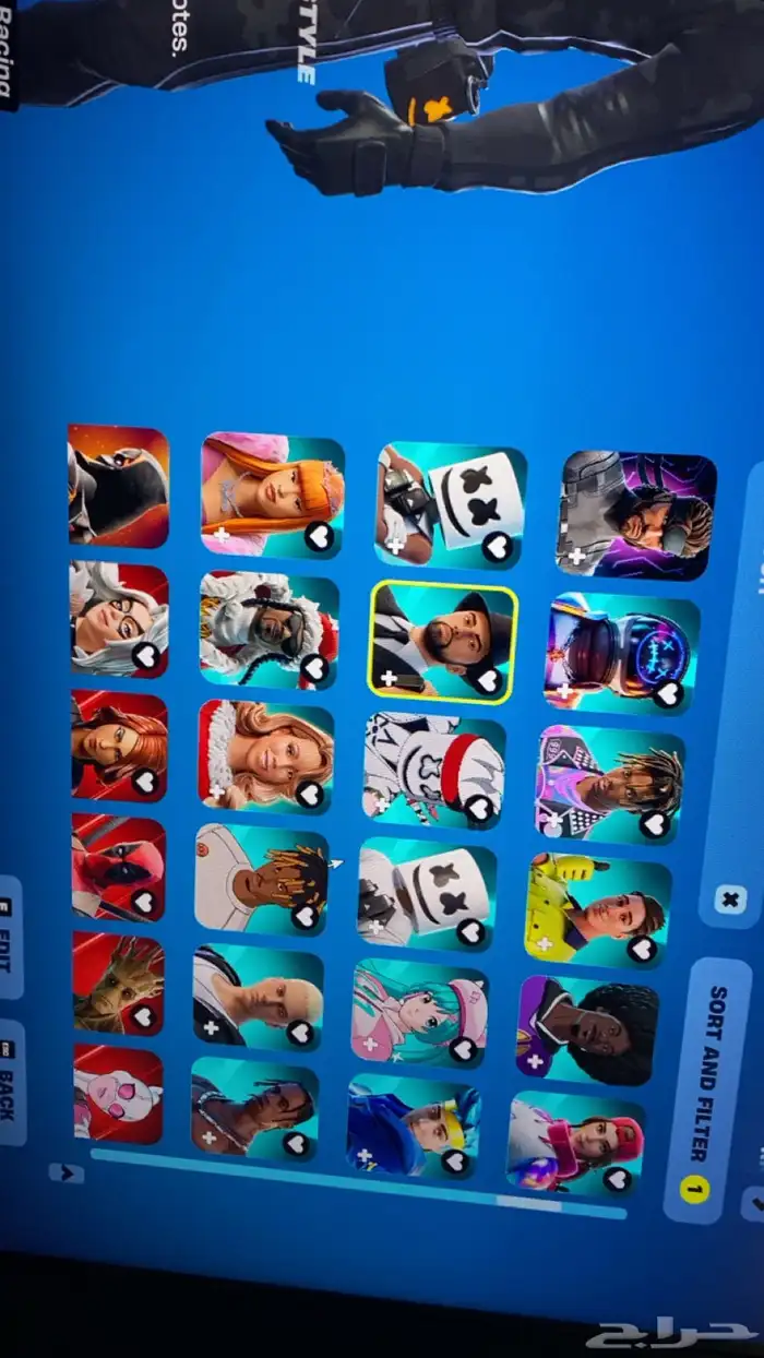 حساب فورت للبيع PC فقط دخول ايبك فقط 2