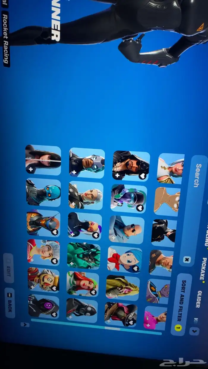 حساب فورت للبيع PC فقط دخول ايبك فقط 6