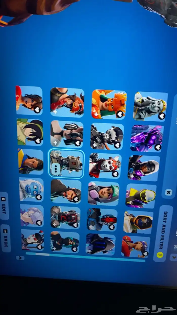 حساب فورت للبيع PC فقط دخول ايبك فقط 16