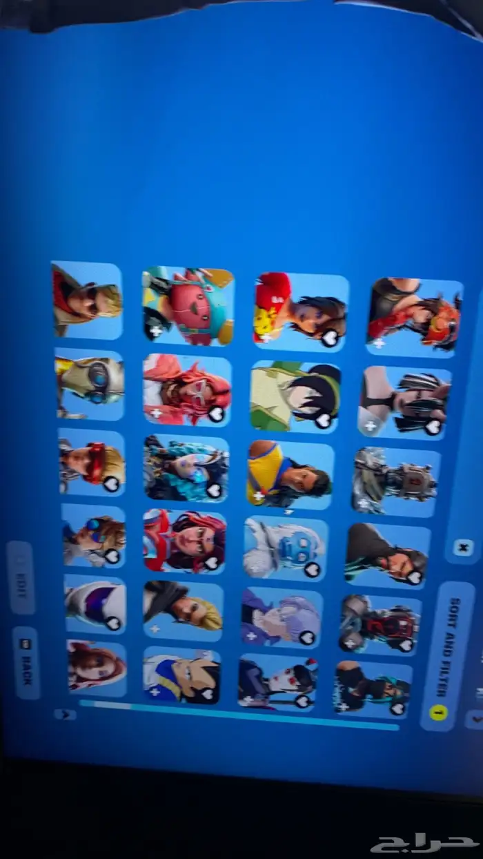 حساب فورت للبيع PC فقط دخول ايبك فقط 17
