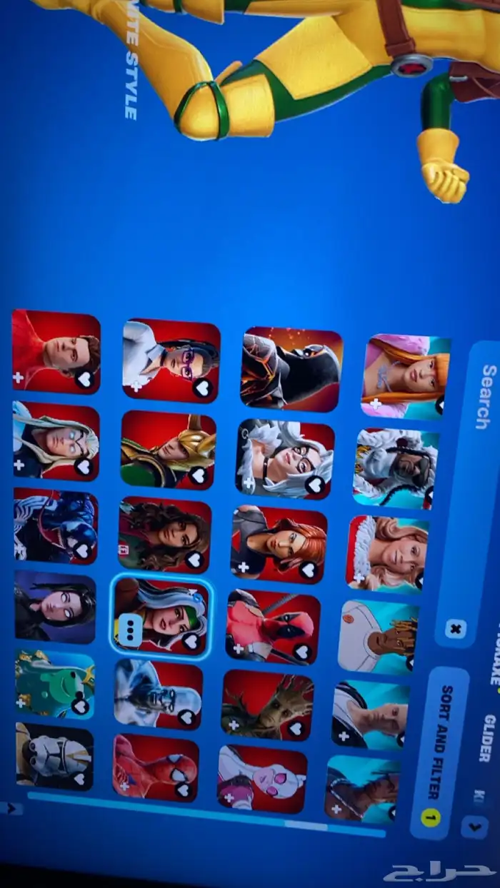 حساب فورت للبيع PC فقط دخول ايبك فقط 3