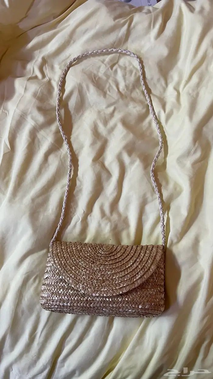 شنطة قش نسائية ماركة H M (جديدة) 3