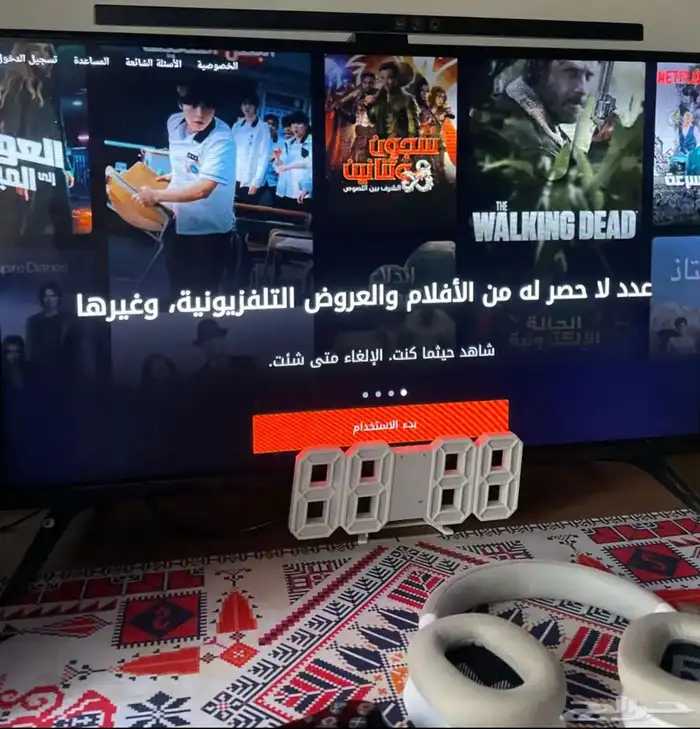 شاشه نظيفه جديده وذكيه32بوصه 0