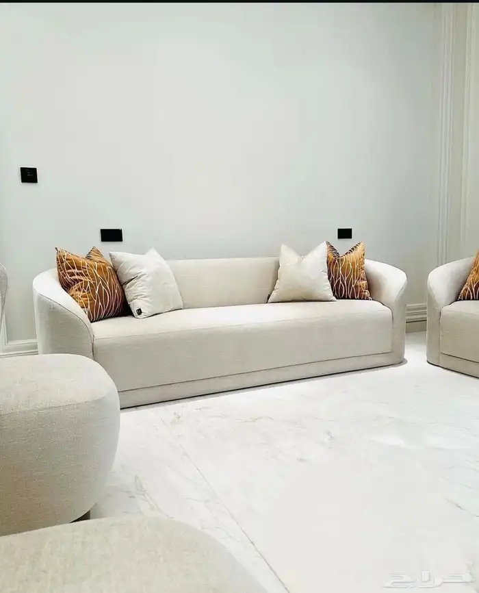 تفصيل جميع انواع الكنب والجلسات الارضي والستائر 1