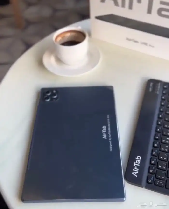 عرض خاص تابلت اير تاب مساحته 1 تيرا مع استاند تابلت 7