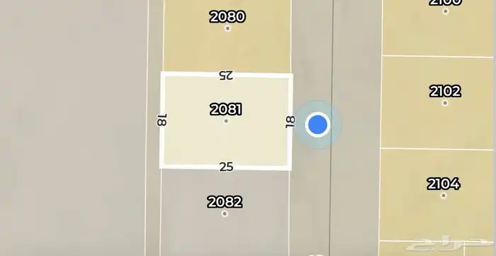 للبيع ارض سكنية في مخطط 2746 أ عريض 2