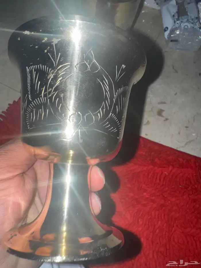 للبيع عدد 2 نجر من دون يد وفناجيل قهوه تراثيه ومقادع تركيه 13