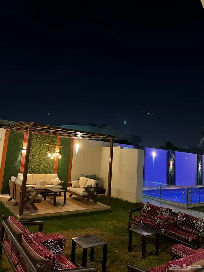 شاليهات مسبح عميق عرض ايام الاسبوع 1