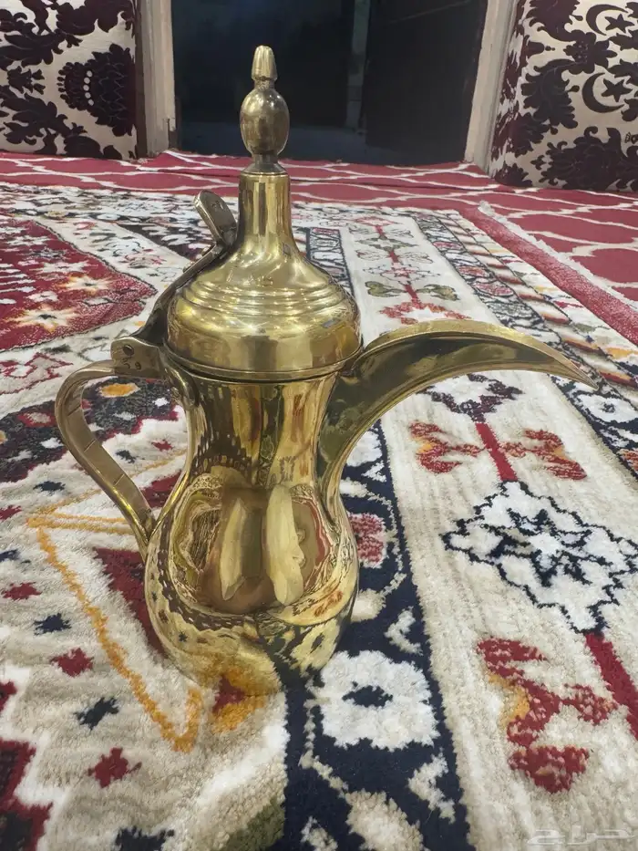 للبيع دله رسلان باكستانيه نحاس اصفر مربوبه جاهزه صغيره 0
