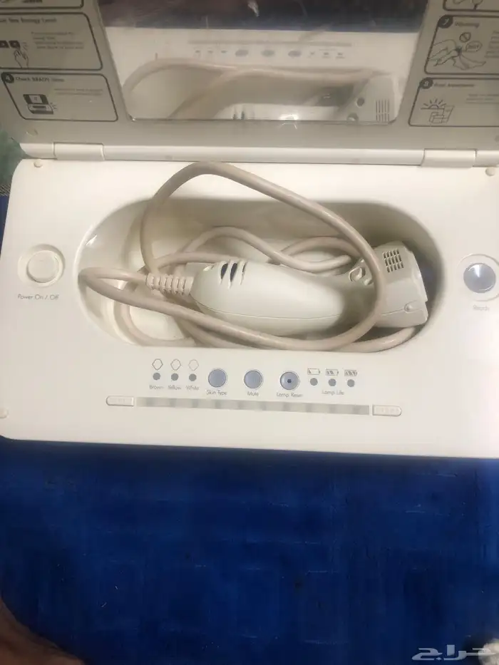 جهاز ليزر منزلي لازالة الشعر  صناعة كوري أصلي 1