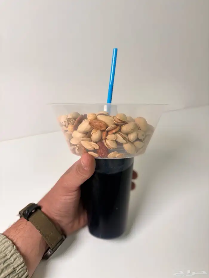 صحن الاسناكس للاكواب البلاستيك 4