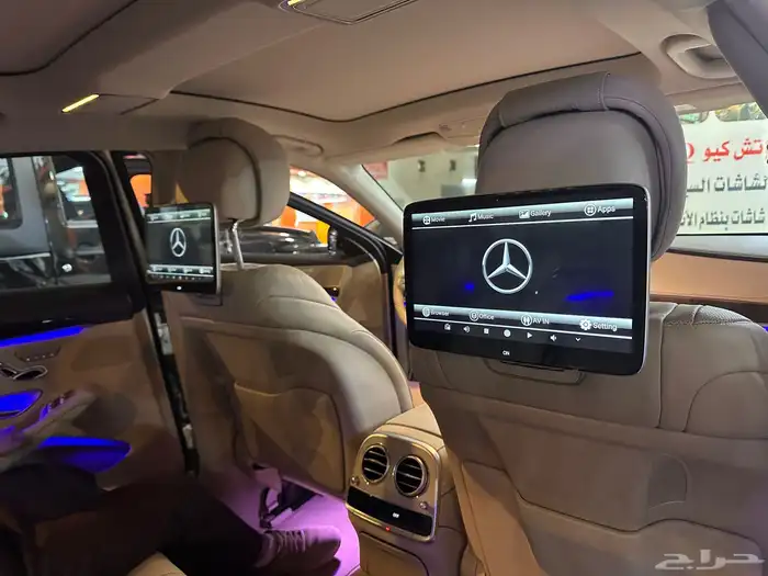 شاشات خلفية مرسيدس S 2018 اندرويد 10 انش 6