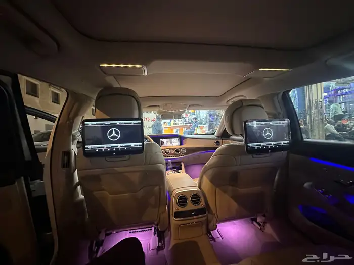 شاشات خلفية مرسيدس S 2018 اندرويد 10 انش 5