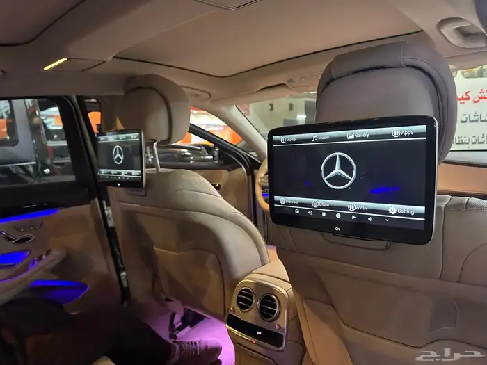 شاشات خلفية مرسيدس S 2018 اندرويد 10 انش 3