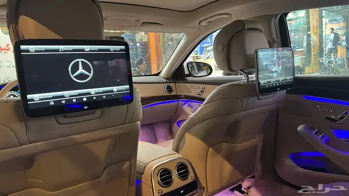 شاشات خلفية مرسيدس S 2018 اندرويد 10 انش 4