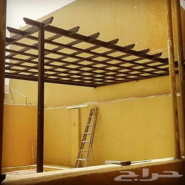 مظلات الدرعية اعمال الحديد والحواجز وسواتر ومظلات سيارات 38