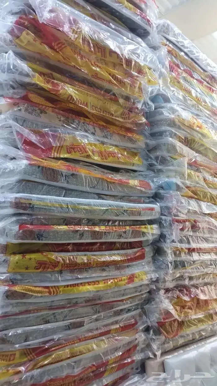 سراير حديد دورين ونفر مراتب ضغط 60 بطانيات تجهيز غرف عمال 10