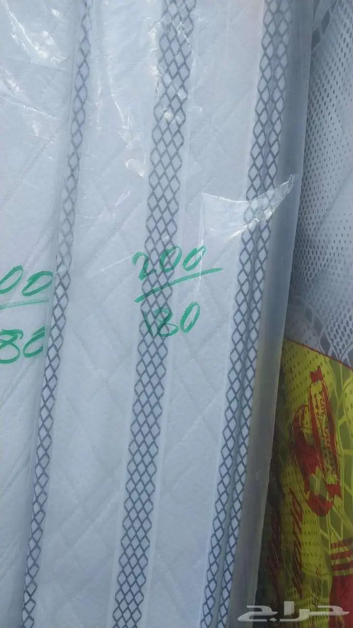 سراير حديد دورين ونفر مراتب ضغط 60 بطانيات تجهيز غرف عمال 3