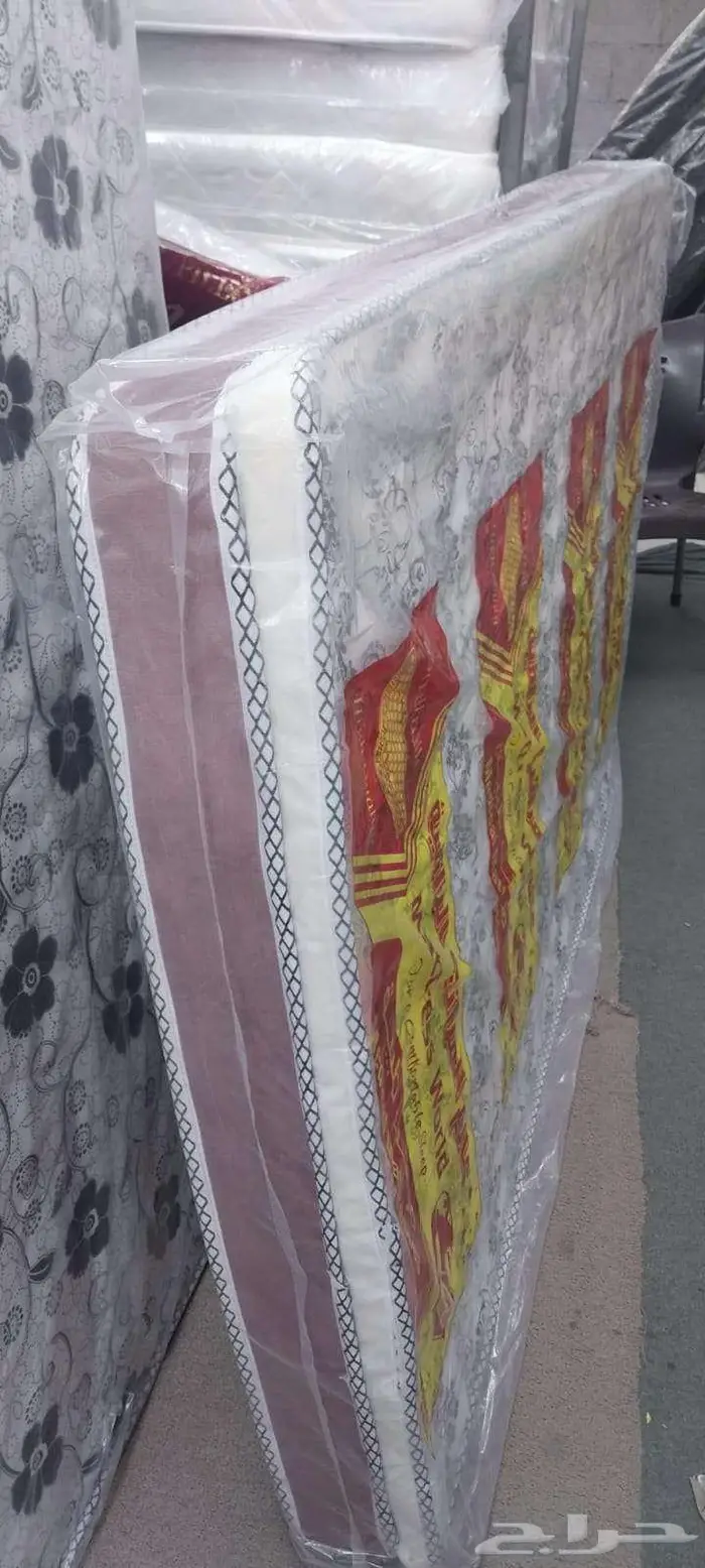 سراير حديد دورين ونفر مراتب ضغط 60 بطانيات تجهيز غرف عمال 4