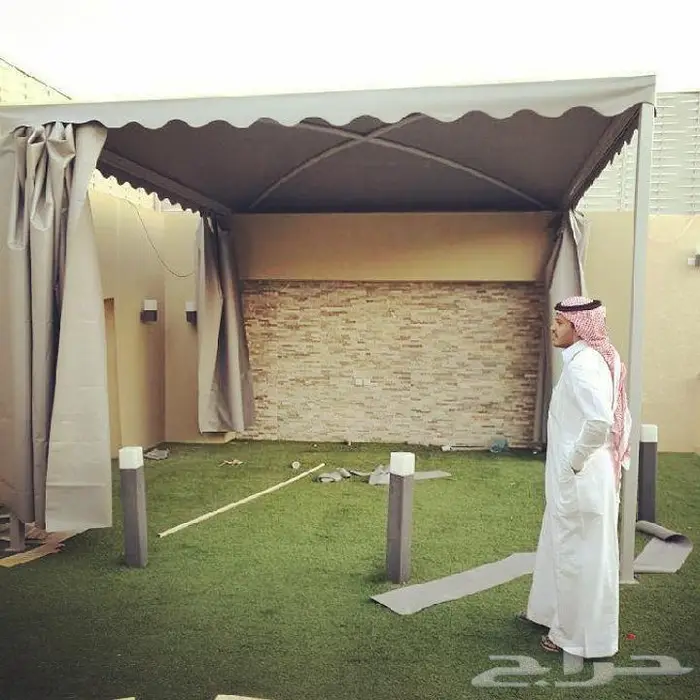مظلات الدرعية اعمال الحديد والحواجز وسواتر ومظلات سيارات 22