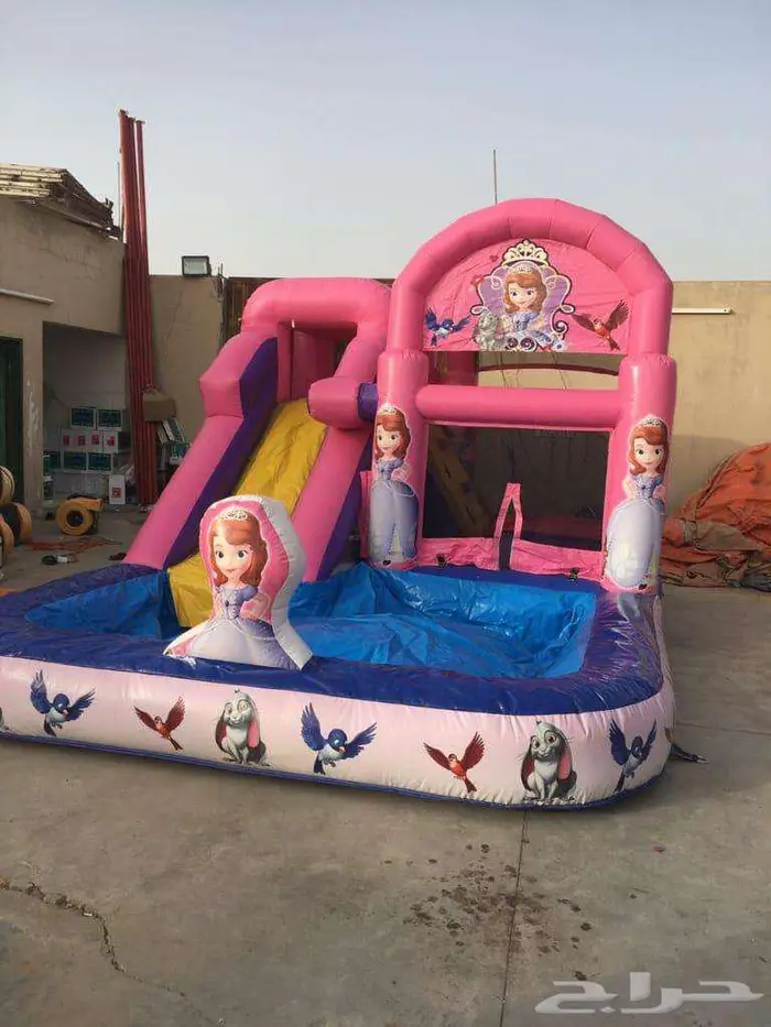 نطيطة - زحليقة آلة فشار و ذرة - ميلت داون- لعبة الثور - مهرج 21