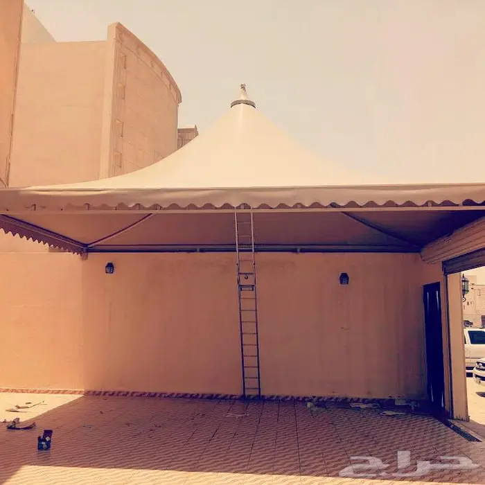 مظلات الدرعية اعمال الحديد والحواجز وسواتر ومظلات سيارات 29
