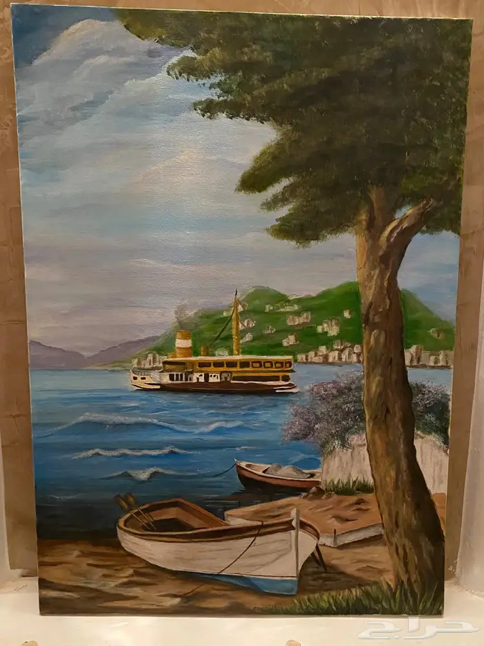 رسم وتطريز حسب الطلب فخار فازات تعليقات خشب 2