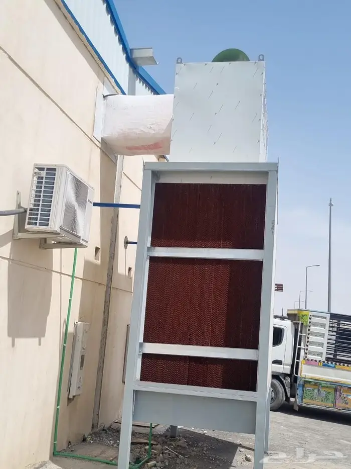 مكيفات صحراوية عملاقة للمصانع والمستودعات تبريدمساحات 3