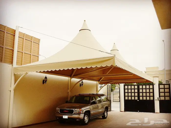 مظلات الدرعية اعمال الحديد والحواجز وسواتر ومظلات سيارات 34