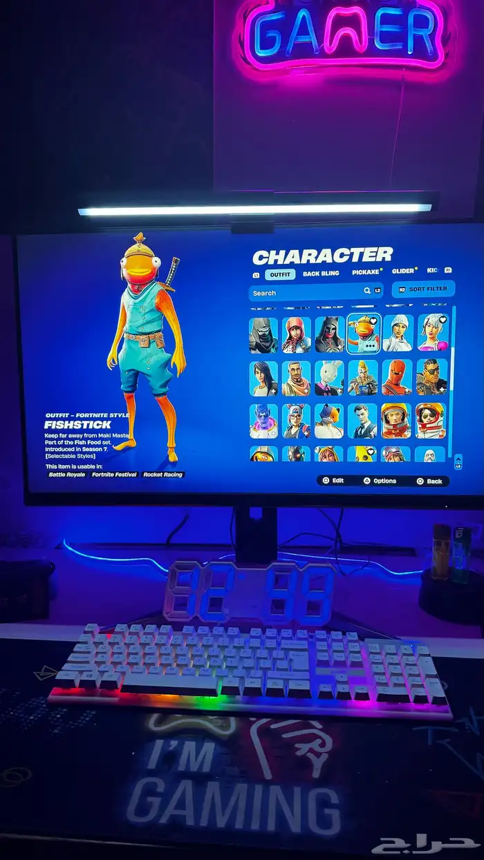 حساب فورت نايت ترفسكوت 4