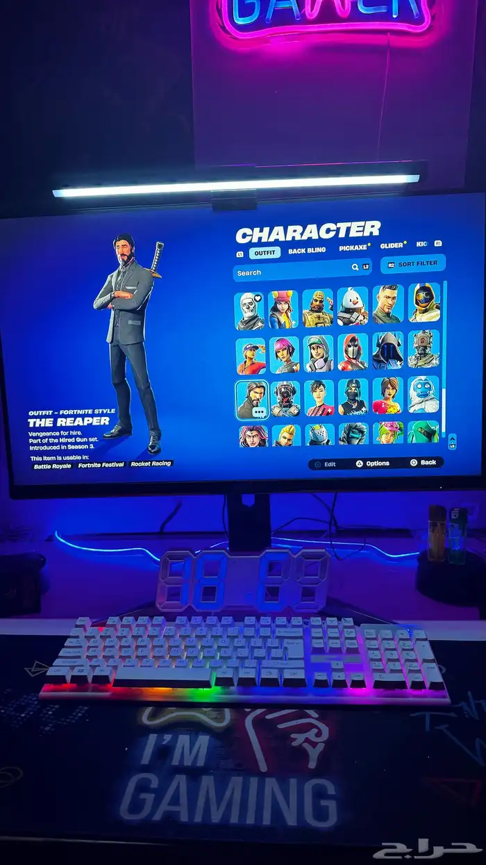 حساب فورت نايت ترفسكوت 2
