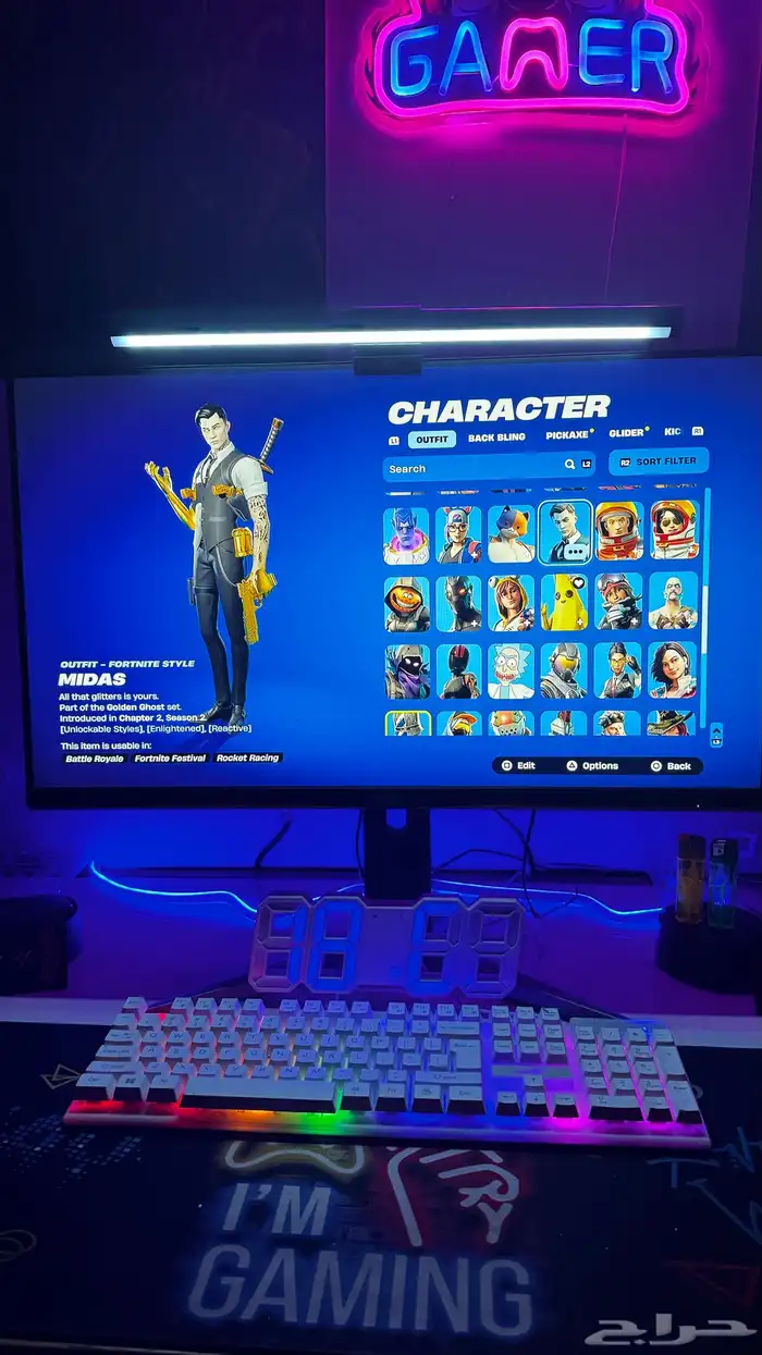 حساب فورت نايت ترفسكوت 3