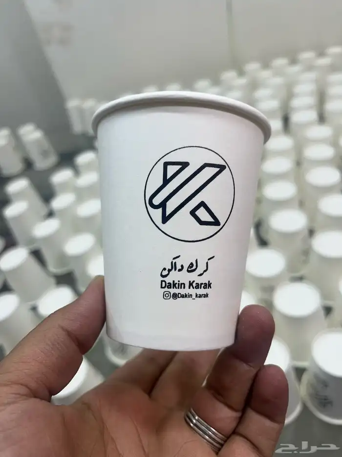 أكواب ورقية   أكواب بلاستيك شفاف  للدعاية والإعلان 4
