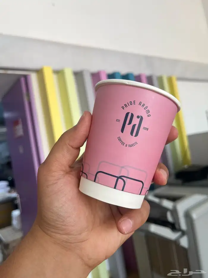 أكواب ورقية   أكواب بلاستيك شفاف  للدعاية والإعلان 5