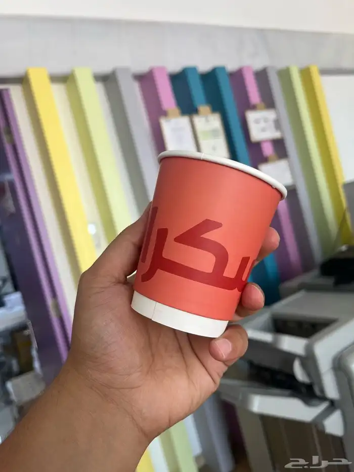 أكواب ورقية   أكواب بلاستيك شفاف  للدعاية والإعلان 25