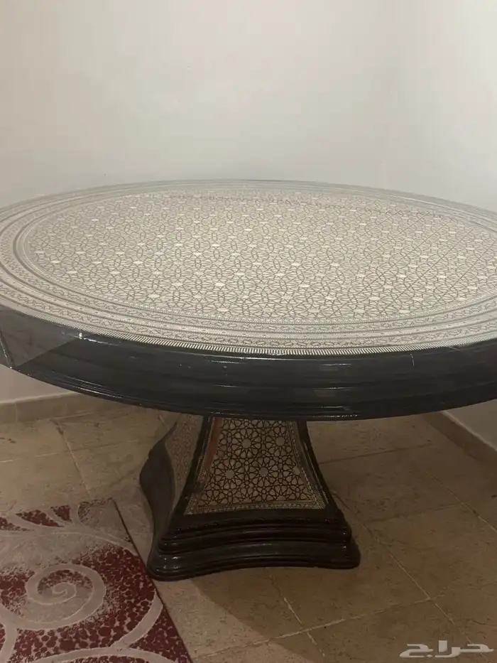 طاولة سفرة صدف ارابيسك موزاييك انتيكا 1