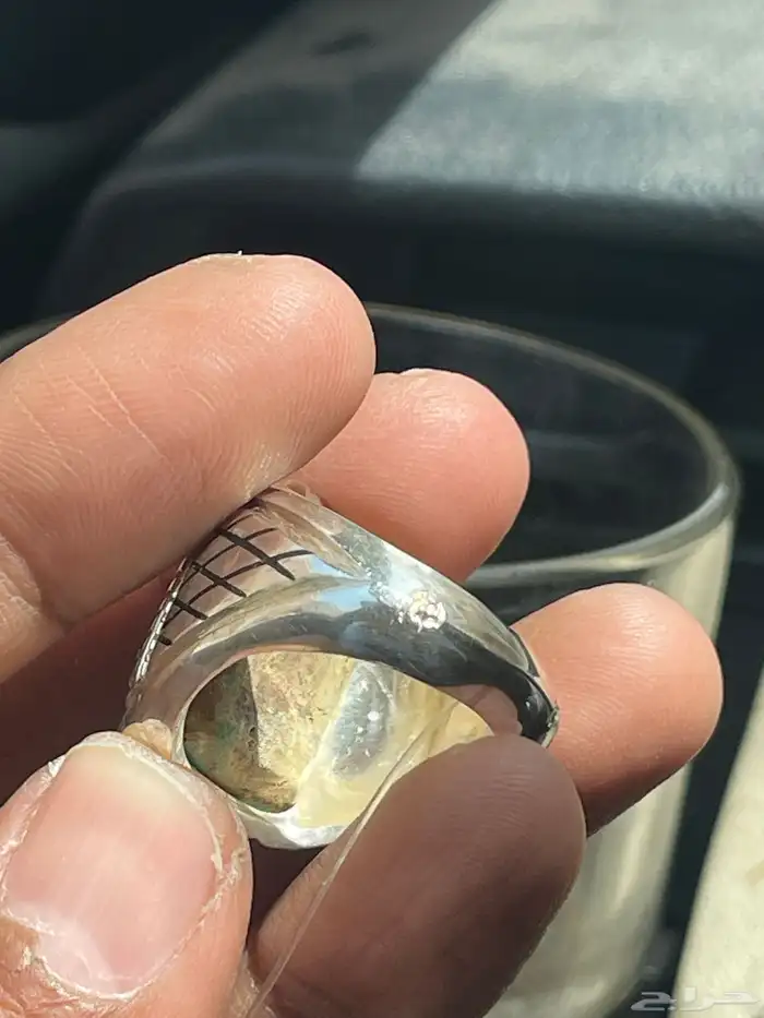 خاتم فيروز نيشابوري قص مربع 13